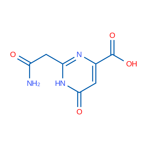 2-(2-Amino-2-oxoethyl)-6-oxo-1,6-dihydropyrimidine-4-carboxylic acid 1g