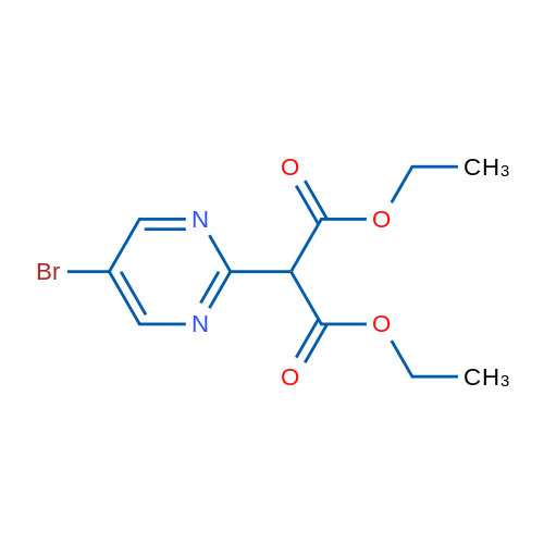 Diethyl 2-(5-bromopyrimidin-2-yl)malonate 1g