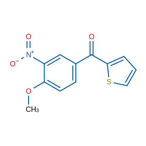 (4-Methoxy-3-nitrophenyl)(thiophen-2-yl)methanone 1g
