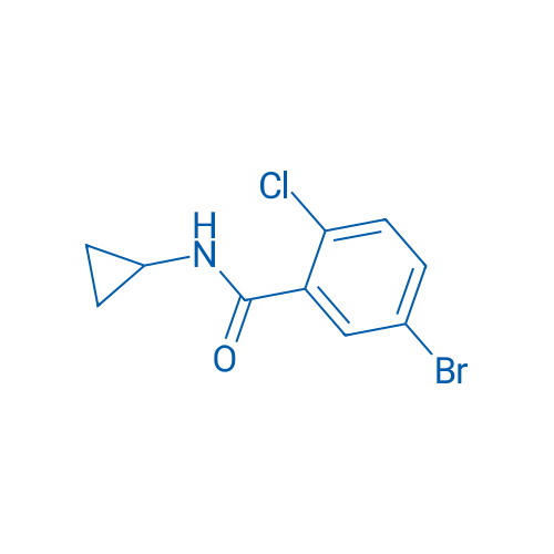5-Bromo-2-chloro-N-cyclopropylbenzamide 250mg