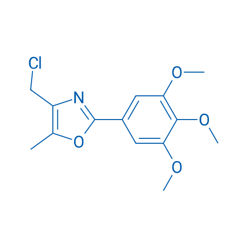4-(Chloromethyl)-5-methyl-2-(3,4,5-trimethoxyphenyl)oxazole 250mg