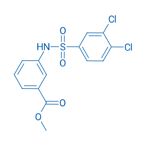 Methyl 3-((3,4-dichlorophenyl)sulfonamido)benzoate 250mg