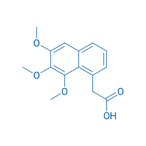 2-(6,7,8-Trimethoxynaphthalen-1-yl)acetic acid 1g