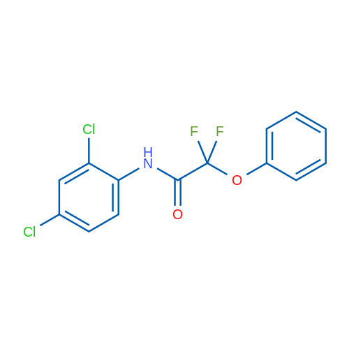 N-(2,4-Dichlorophenyl)-2,2-difluoro-2-phenoxyacetamide 1g