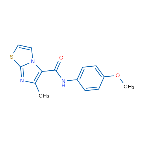 N-(4-Methoxyphenyl)-6-methylimidazo[2,1-b][1,3]thiazole-5-carboxamide 1g