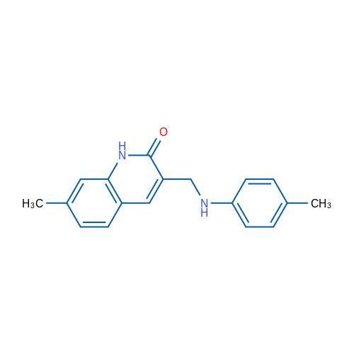 7-Methyl-3-{[(4-methylphenyl)amino]methyl}-1,2-dihydroquinolin-2-one 1g