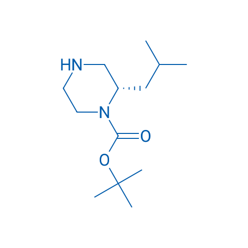 (S)-tert-Butyl 2-isobutylpiperazine-1-carboxylate 100mg