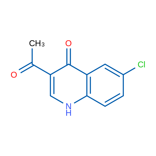 3-Acetyl-6-chloroquinolin-4(1H)-one 1g