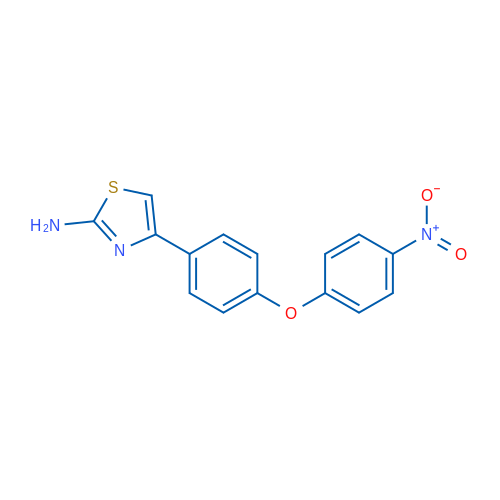4-(4-(4-Nitrophenoxy)phenyl)thiazol-2-amine 1g