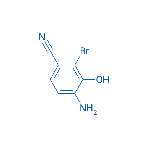 4-Amino-2-bromo-3-hydroxybenzonitrile 250mg