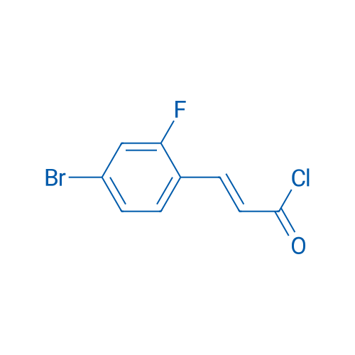 (E)-3-(4-Bromo-2-fluorophenyl)acryloyl chloride 1g
