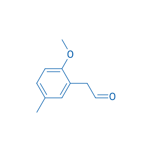 2-(2-Methoxy-5-methylphenyl)acetaldehyde 1g