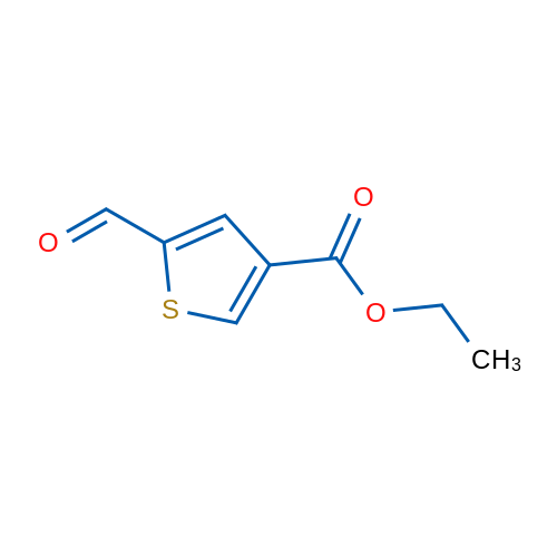 Ethyl 5-formylthiophene-3-carboxylate 1g