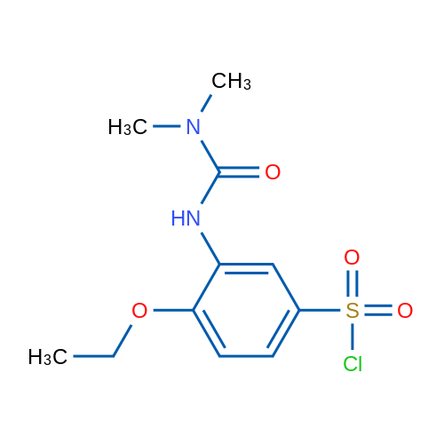 3-(3,3-Dimethylureido)-4-ethoxybenzene-1-sulfonyl chloride 1g