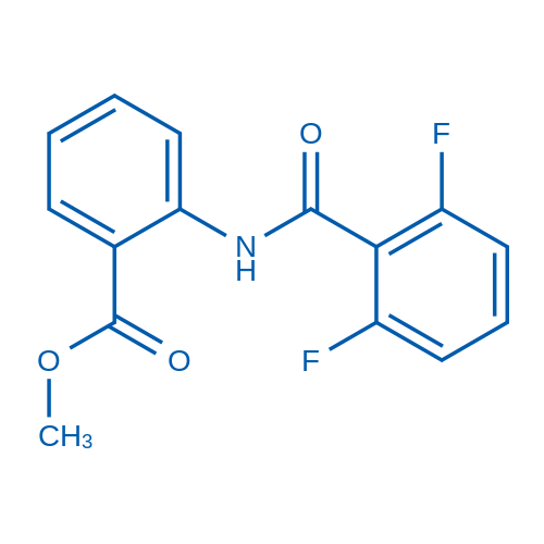 Methyl 2-(2,6-difluorobenzamido)benzoate 1g