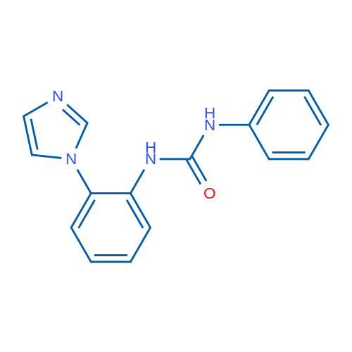 3-[2-(1H-Imidazol-1-yl)phenyl]-1-phenylurea 1g