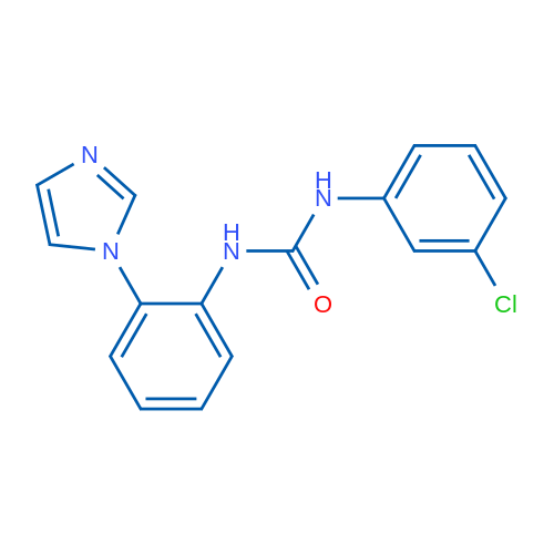 1-(3-Chlorophenyl)-3-[2-(1H-imidazol-1-yl)phenyl]urea 1g