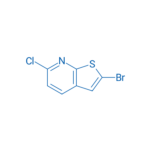 2-Bromo-6-chlorothieno[2,3-b]pyridine 250mg