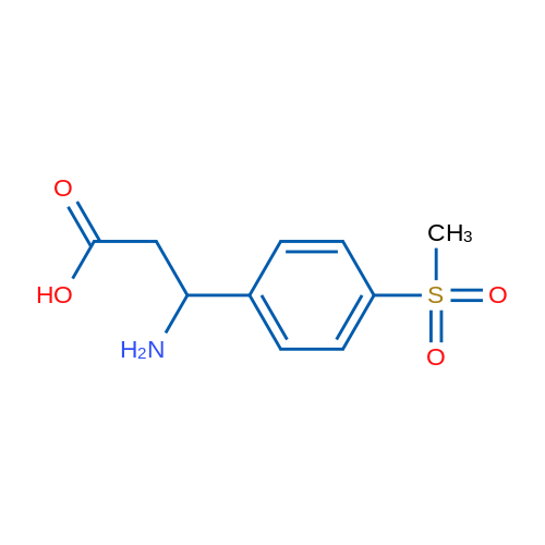 3-Amino-3-(4-(methylsulfonyl)phenyl)propanoic acid 1g