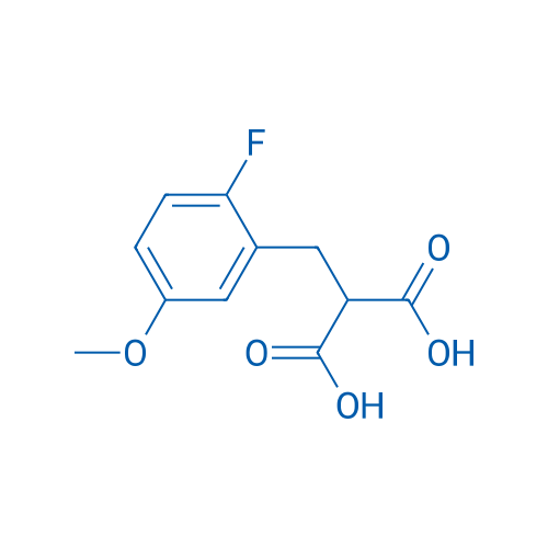 2-(2-Fluoro-5-methoxybenzyl)malonic acid 1g