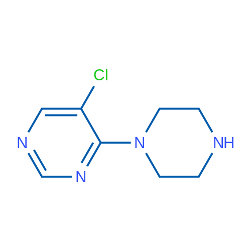 5-Chloro-4-(piperazin-1-yl)pyrimidine 1g