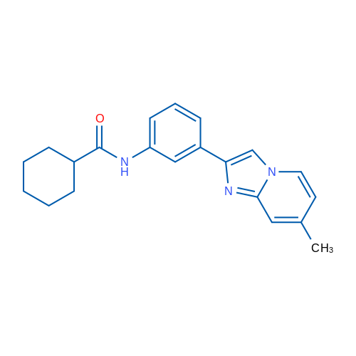 N-(3-{7-methylimidazo[1,2-a]pyridin-2-yl}phenyl)cyclohexanecarboxamide 1g