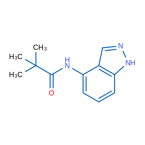 N-(1H-Indazol-4-yl)-2,2-dimethylpropanamide 1g