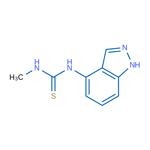 1-(1H-Indazol-4-yl)-3-methylthiourea 1g