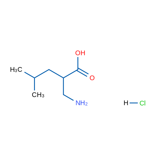 2-(Aminomethyl)-4-methylpentanoic acid hydrochloride 1g