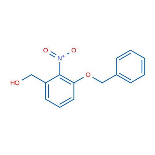 (3-(Benzyloxy)-2-nitrophenyl)methanol 5g