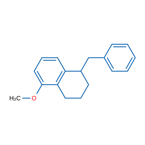 1-Benzyl-5-methoxy-1,2,3,4-tetrahydronaphthalene 1g