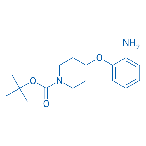 tert-Butyl 4-(2-aminophenoxy)piperidine-1-carboxylate 250mg