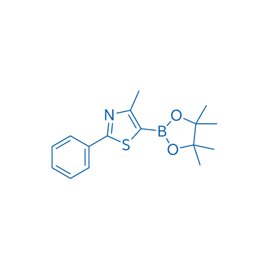 4-Methyl-2-phenyl-5-(4,4,5,5-tetramethyl-1,3,2-dioxaborolan-2-yl)thiazole 250mg