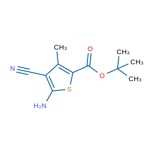 tert-Butyl 5-amino-4-cyano-3-methylthiophene-2-carboxylate 100mg