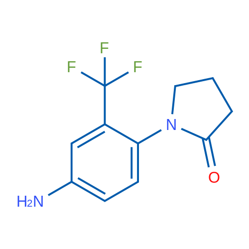 1-[4-Amino-2-(trifluoromethyl)phenyl]-2-pyrrolidinone 1g