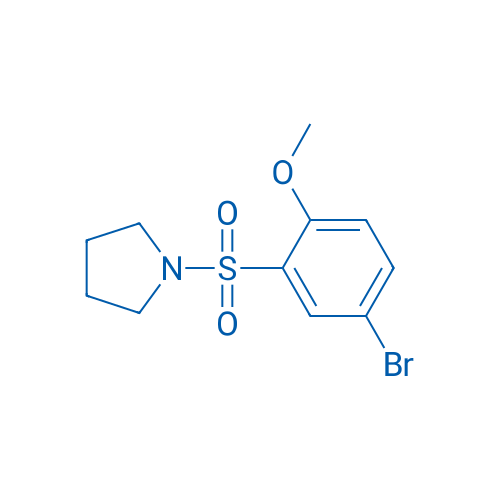 1-((5-Bromo-2-methoxyphenyl)sulfonyl)pyrrolidine 5g