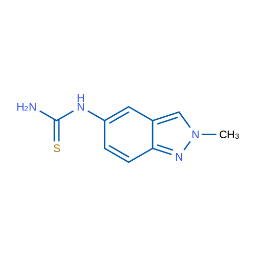 (2-Methyl-2H-indazol-5-yl)thiourea 1g
