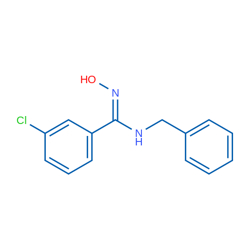 (E)-N-Benzyl-3-chloro-N'-hydroxybenzene-1-carboximidamide 1g