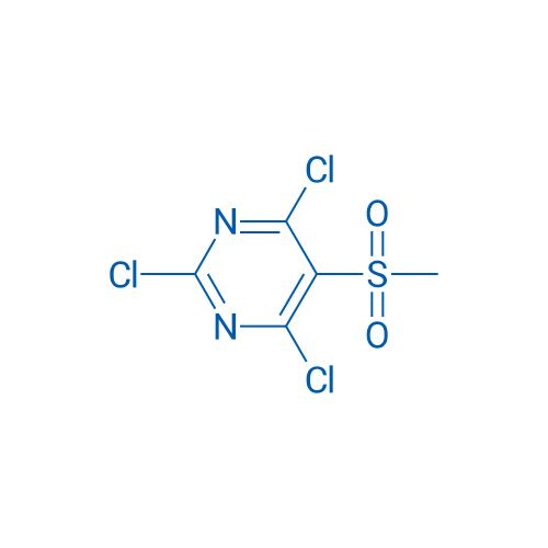 2,4,6-Trichloro-5-(methylsulfonyl)pyrimidine 100mg