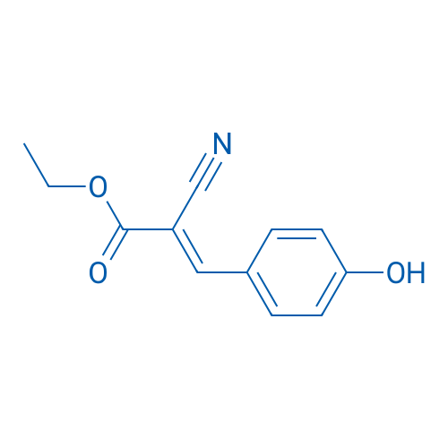 (E)-Ethyl 2-cyano-3-(4-hydroxyphenyl)acrylate 250mg