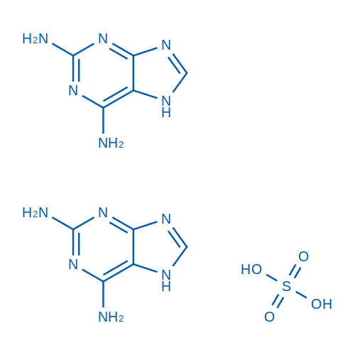 7H-purine-2,6-diamine hemisulfate 10g