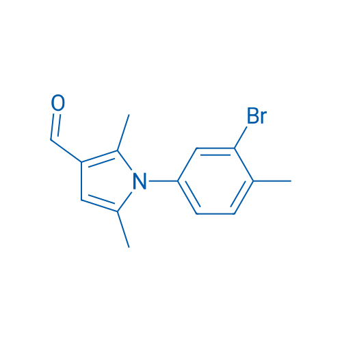 1-(3-Bromo-4-methylphenyl)-2,5-dimethyl-1H-pyrrole-3-carbaldehyde 1g