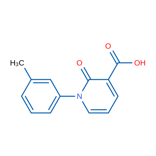2-Oxo-1-(m-tolyl)-1,2-dihydropyridine-3-carboxylic acid 1g