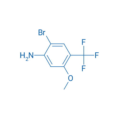 2-Bromo-5-methoxy-4-(trifluoromethyl)aniline 250mg