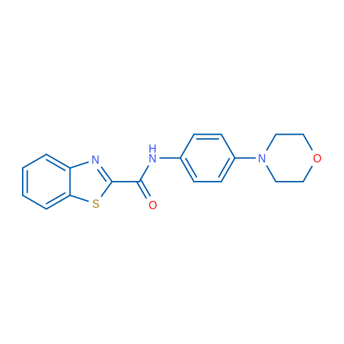 N-(4-Morpholinophenyl)benzo[d]thiazole-2-carboxamide 1g