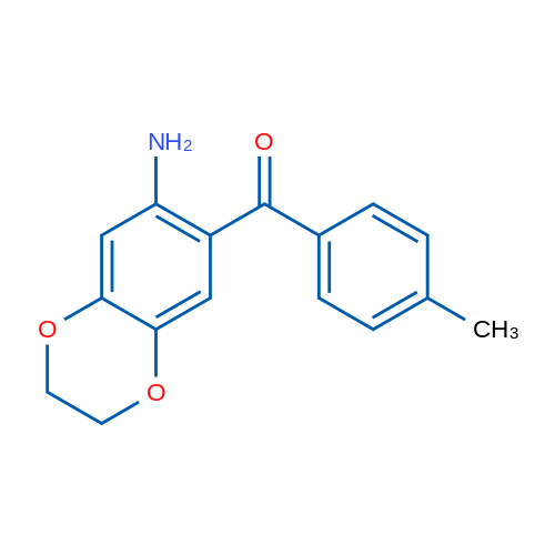 (7-Amino-2,3-dihydrobenzo[b][1,4]dioxin-6-yl)(p-tolyl)methanone 1g