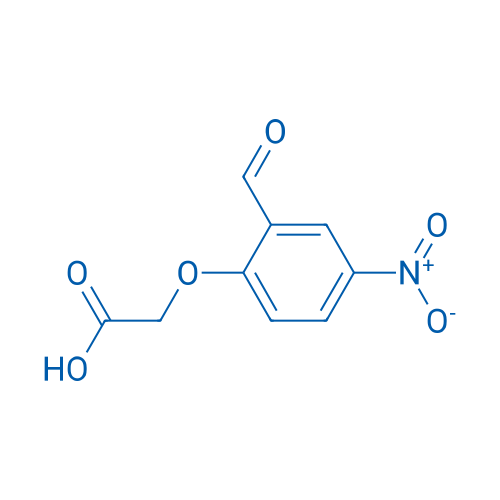 2-(2-Formyl-4-nitrophenoxy)acetic acid 1g