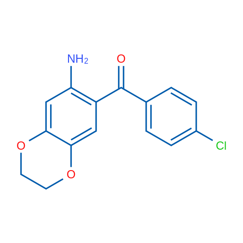 (7-Amino-2,3-dihydrobenzo[b][1,4]dioxin-6-yl)(4-chlorophenyl)methanone 1g