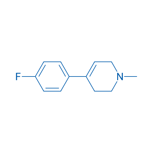 4-(4-Fluorophenyl)-1-methyl-1,2,3,6-tetrahydropyridine 250mg