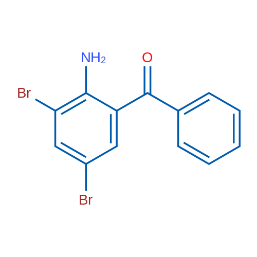 (2-Amino-3,5-dibromophenyl)(phenyl)methanone 1g